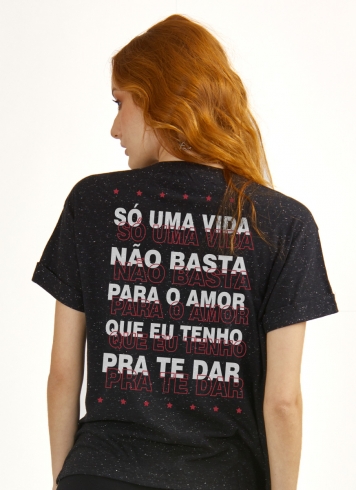 Camiseta Feminina Luan Santana Só Uma Vida