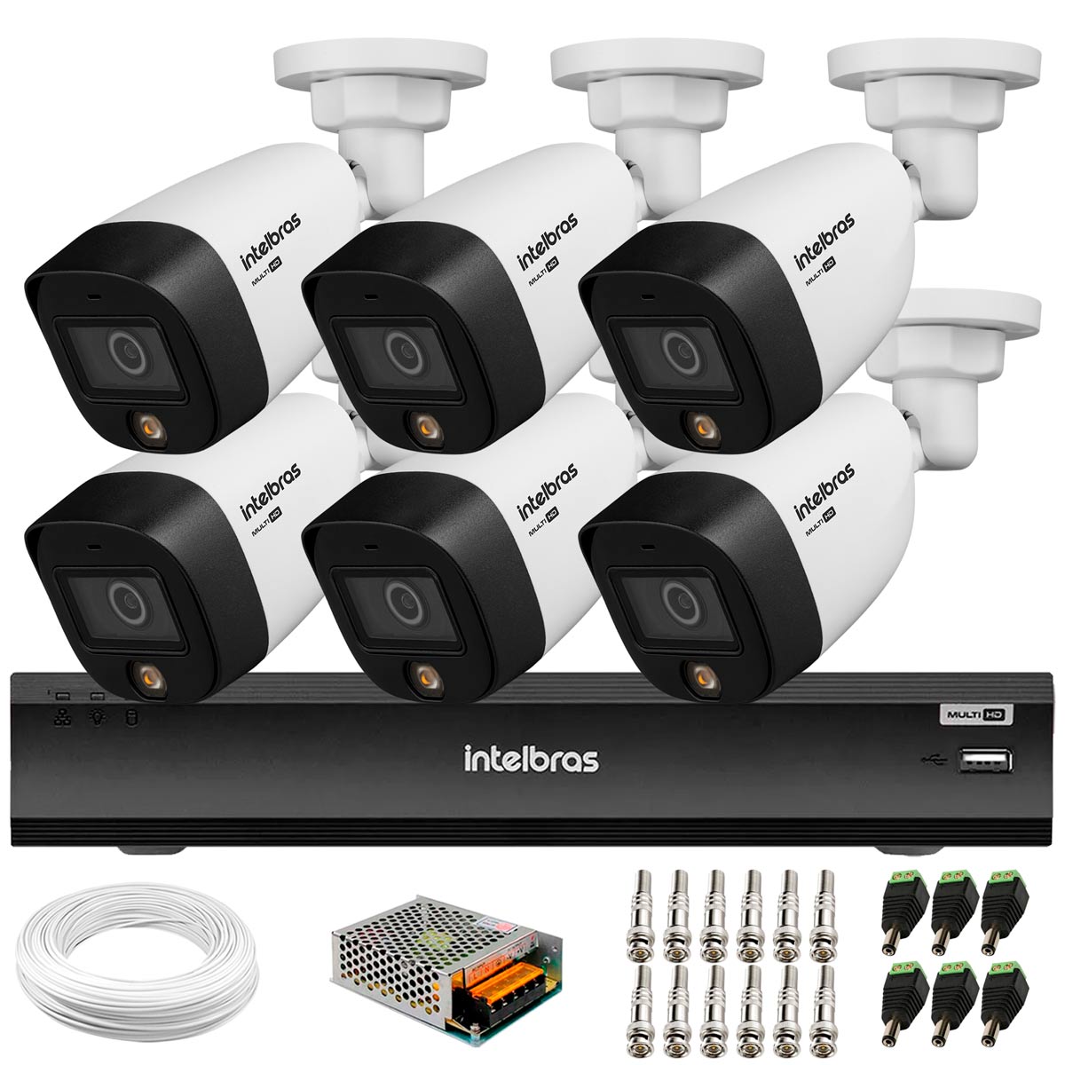 kit-8-cameras-de-seguranca-vhd-1220-b-full-color-de-alta-definicao-full-hd-1080p-dvr-intelbras-full-hd-mhdx-3108-de-08-canais-acessorios