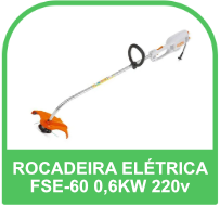 Roçadeira Elétrica 600W FSE-60 220V - Stihl