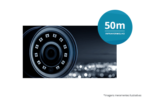 Câmera Intelbras IP Ultra HD VIP 5850 B PoE 4K com infravermelho de 50 metros de alcance