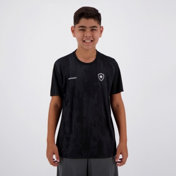 Camisa Botafogo Fold Infantil Preta