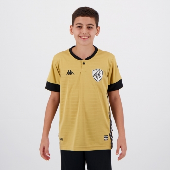 Camisa Kappa Botafogo Goleiro III 2021 Infantil