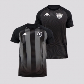 Kit de 2 Camisas Kappa Botafogo Waves Preta