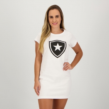 Vestido Retromania Botafogo Branco