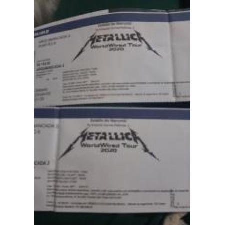 Ingresso Show Metallica e Greta Van Fleet 10/05/2022