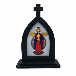 Capela Jesus das Santas Chagas Madeira Grande 26 Cm