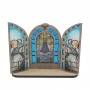 Capela Nossa Senhora Aparecida Marfim Com Porta Vitral