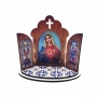 Capela Capelinha Portuguesa Em Mdf Sagrado Coração De Maria