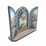 Capela Adorno Padre Pio Marfim Com Porta
