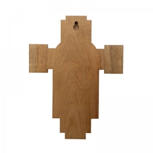 Crucifixo Cruz Medalha de São Bento Parede 19 cm