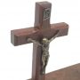 Crucifixo De Madeira Calvário Três Cruzes
