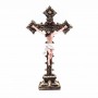 Crucifixo De Mesa Resina Linha Clássica 30 Cm