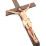 Crucifixo De Parede Cristo Resina Grande 58 Cm