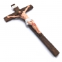 Crucifixo De Parede Jesus Resina Importada 37 Cm