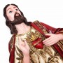 Imagem Busto Sagrado Coração De Jesus Parede Resina 30 Cm