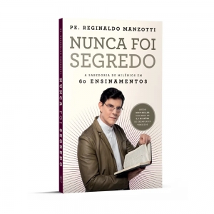Kit Livro Nunca Foi Segredo Mais Terço Das Santas Chagas 8 Mm - Padre Reginaldo Manzotti