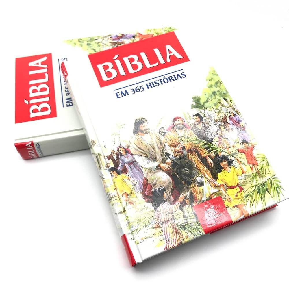 Bíblia Sagrada Infantil Para Crianças Ilustrada Em 365 Historias