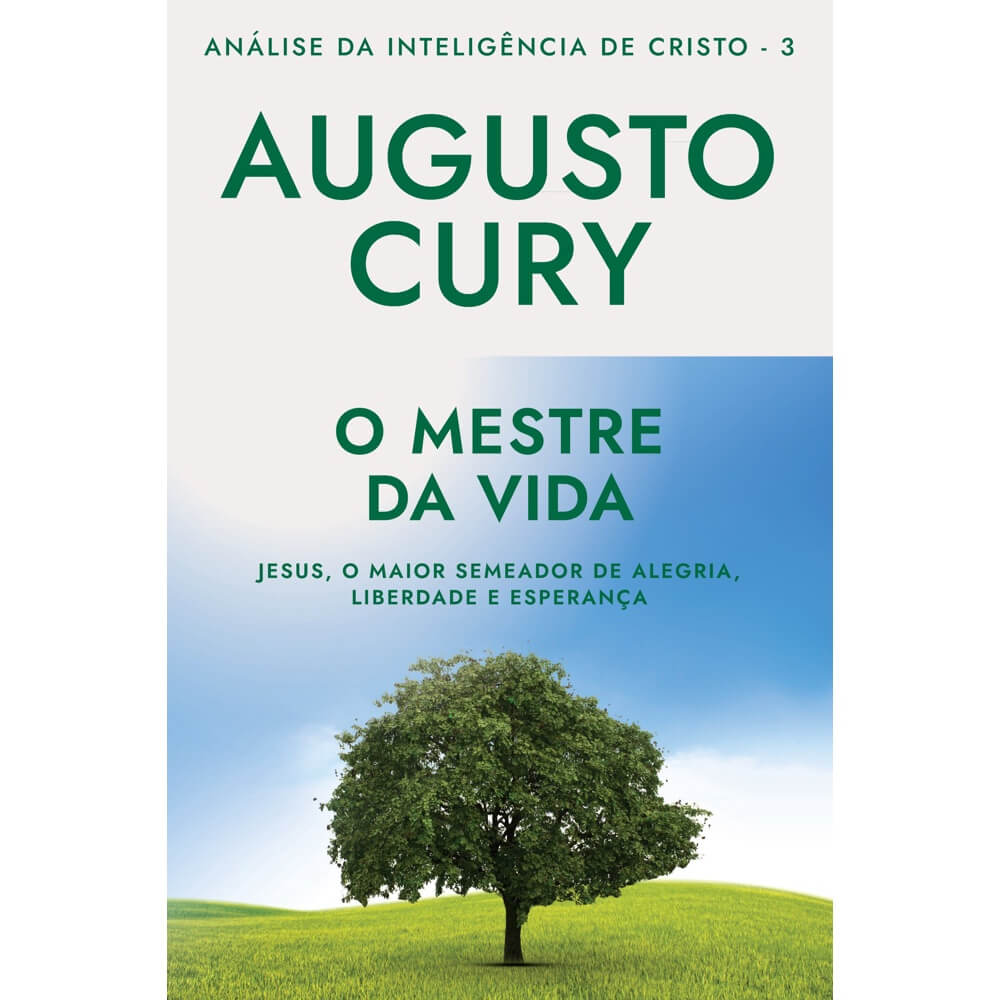 Livro O Mestre da Vida: Análise da Inteligência - Augusto Cury