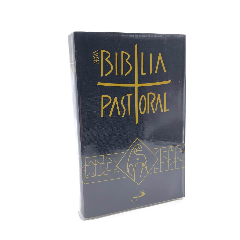 Nova Bíblia Sagrada Catolica Pastoral Média Capa Cristal Paulus