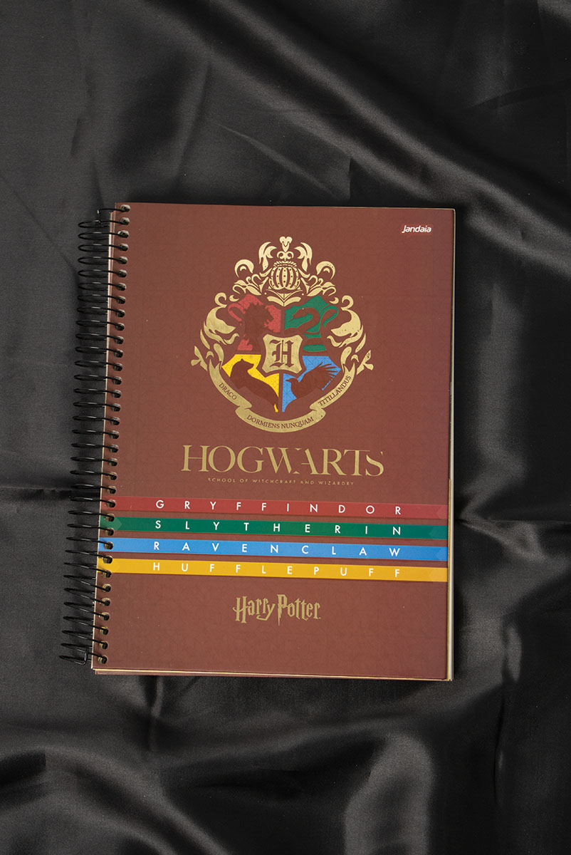 Caderno Harry Potter Brasão de Hogwarts