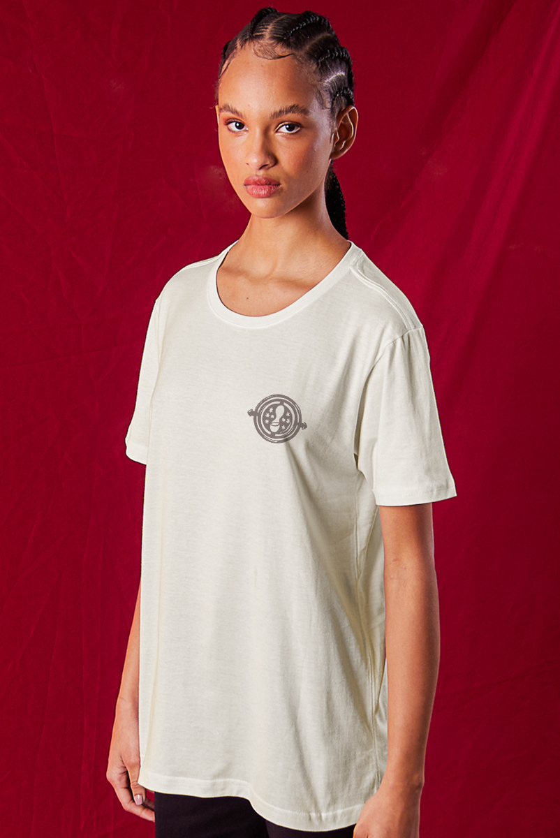 Camiseta Unissex Harry Potter Hermione Granger Chibi Line - Off-White