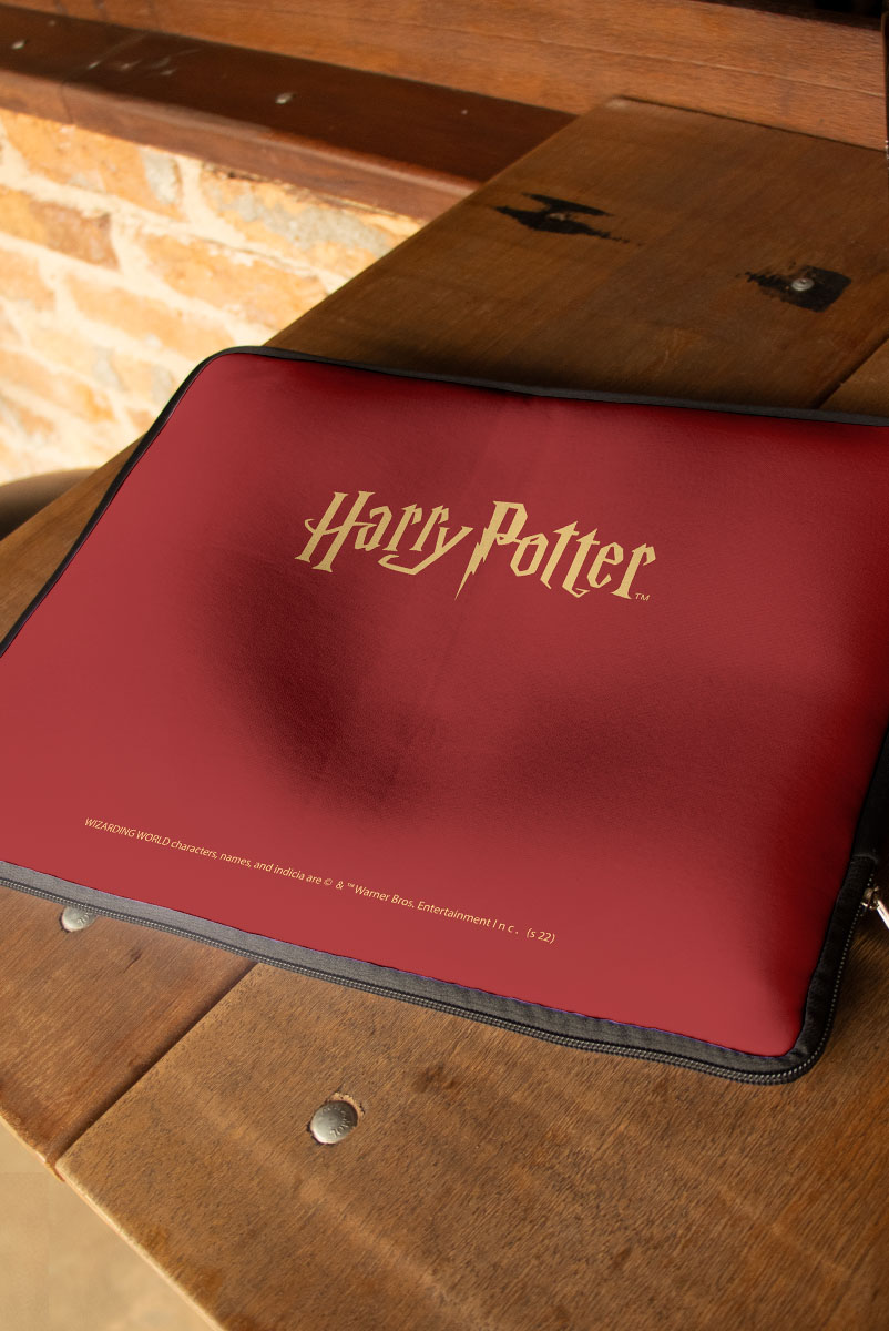 Capa de Notebook Harry Potter Grifinória Coragem