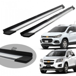 Estribo Bepo SUV 2 alumínio polido Tracker 2014 a 2019