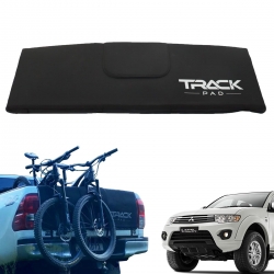 Protetor tampa traseira para bicicleta transbike Track Pad L200 Triton 2008 a 2016