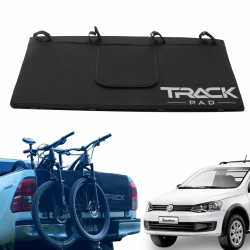 Protetor tampa traseira para bicicleta transbike Track Pad Saveiro 2010 a 2022