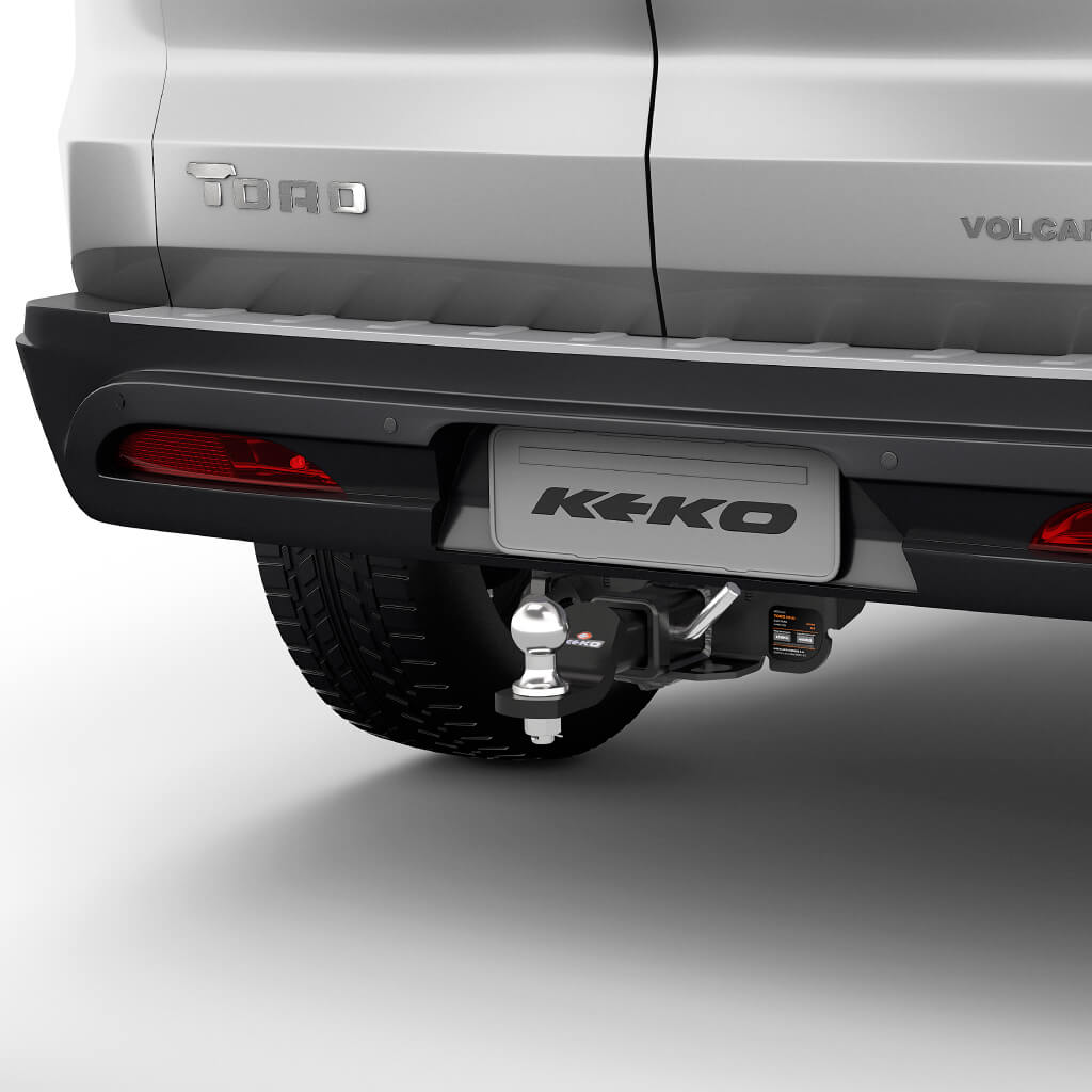 Engate de reboque removível Keko K1 Fiat Toro 2017 a 2022