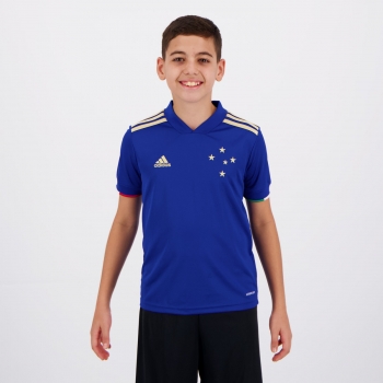 Camisa Adidas Cruzeiro I 2021 Juvenil