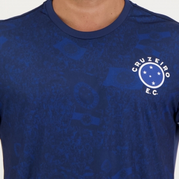 Camisa Cruzeiro Brand Azul Marinho 2022-01-19