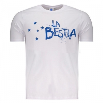 Camiseta Cruzeiro La Bestia Class Branca