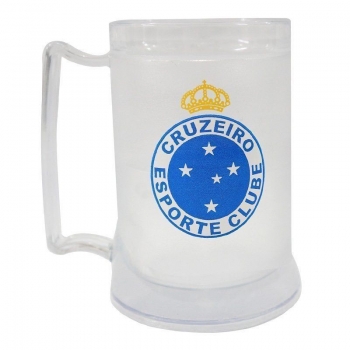 Caneca Gel Cruzeiro Incolor Escudo