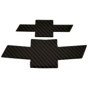 Kit Adesivo Emblema Resinado Carbono Gm S10 - 2012 a 2017