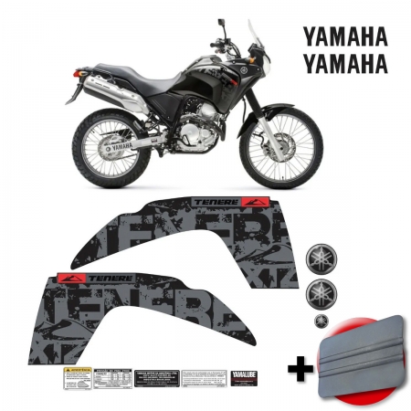 Kit Completo Adesivo Yamaha Tenere 250 2013 Preta