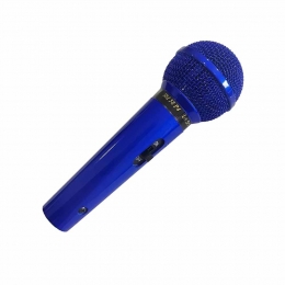 Microfone c/ Fio de Mão Dinâmico Azul - SM 58 P4 BL Le Son