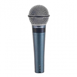 Microfone c/ Fio de Mão Dinâmico p/ Estúdio - PRO 248 Superlux