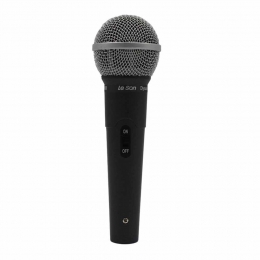 Microfone c/ Fio de Mão Chumbo - LS 58 LeSon