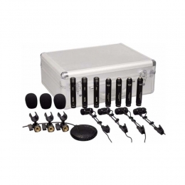 Microfone c/ Fio p/ Instrumentos (8 Unidades) DRK 681 - Superlux