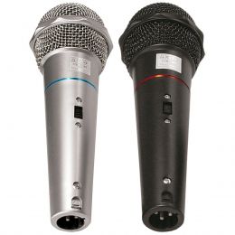 Microfone com Fio de Mão VOXTRON By CSR VOX CSR 505 Dinâmico 600 OHMS c/ cabo 3MTS (PAR)