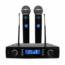 Microfone Sem Fio Digital Mão Duplo Multifrequencia - LSX02