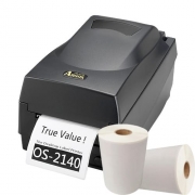 Impressora Térmica de Etiquetas Argox OS-2140 com Etiquetas