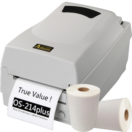 Impressora Térmica de Etiquetas Argox OS-214 Plus com Etiquetas