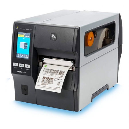 Impressora Térmica de Etiquetas Zebra ZT411 RFID Tela Touch