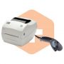 Kit Impressora GC420t Zebra + Leitor MS5145 Honeywell