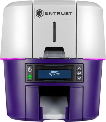 Impressora de Cartão PVC Frente e Verso Datacard Entrust Sigma DS2 Nova SD360 - ZIP Automação