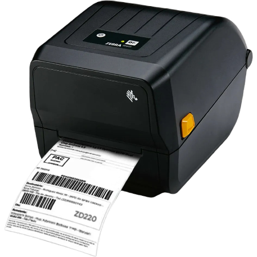 Impressora de Etiquetas e Código de Barras Zebra GC420t com Etiquetas  - ZIP Automação