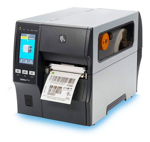 Impressora Térmica de Etiquetas Zebra ZT411 RFID Tela Touch - ZIP Automação
