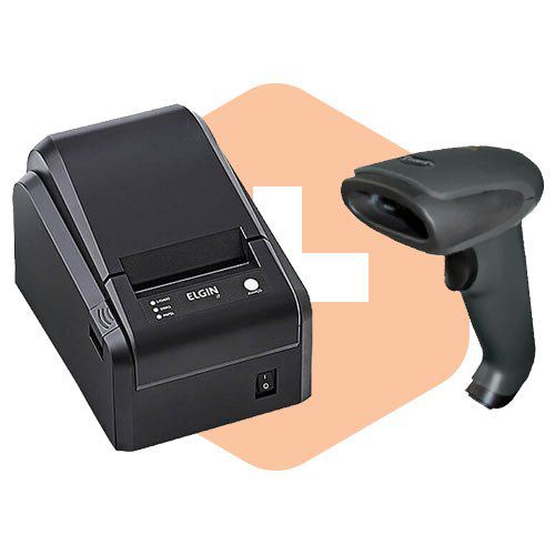 Kit Impressora i7 Elgin + Leitor TL-120 Tanca  - ZIP Automação